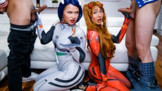 SisSwap Harley King Mina Luxx Cum and Cosplay Pornmz