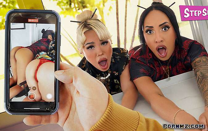 StepSiblings – Luna Luxe Kona Jade Caught Stuck And Fucked