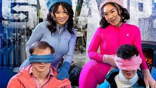 SisSwap Lulu Chu Kimmy Kimm Our Pussy Withdrawal Ends With A Snowed In Swap Pornmz
