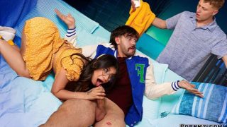 FamilyStrokes Mila Milkshake Every Hole Filled Sharing My New Girlfriend Pornmz