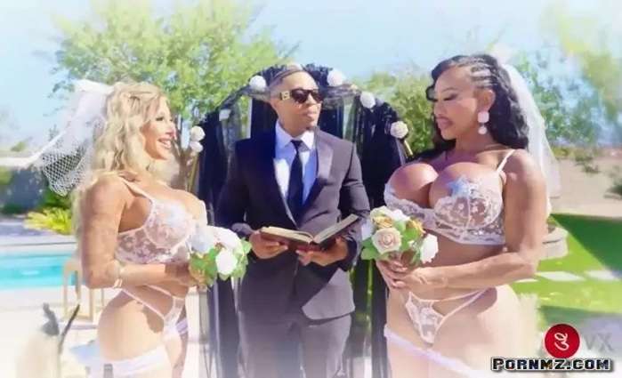 Ava Devine Kitana Montana – Wedding Threesome