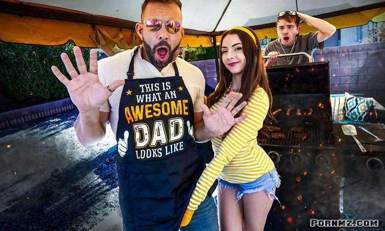 FamilyStrokes – Serena Hill – Ill Drain Your Cock Before the BBQ